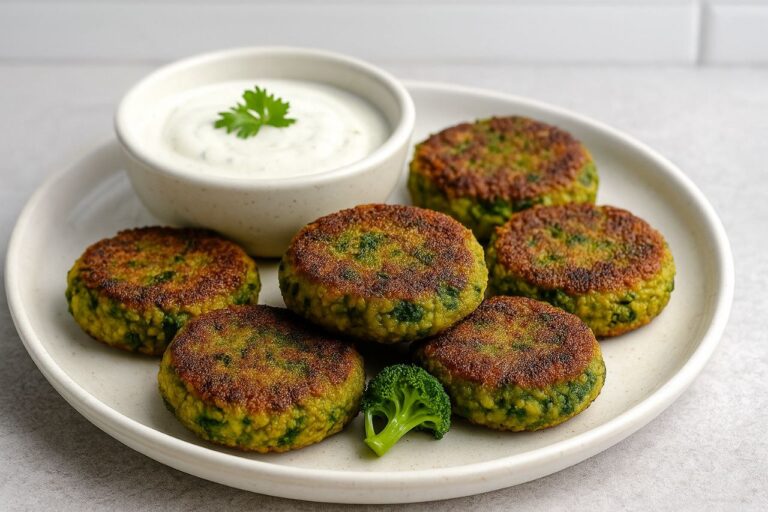 Quinoa Broccoli Tikki