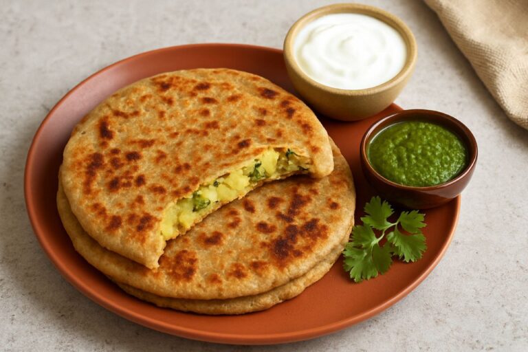 Falahari Aloo Paratha