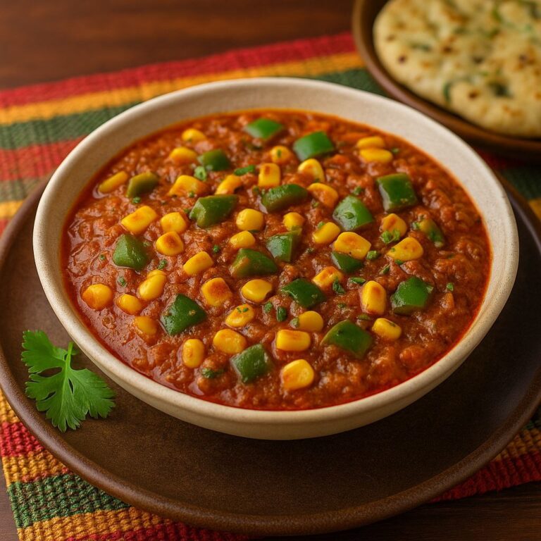 Corn Capsicum Masala