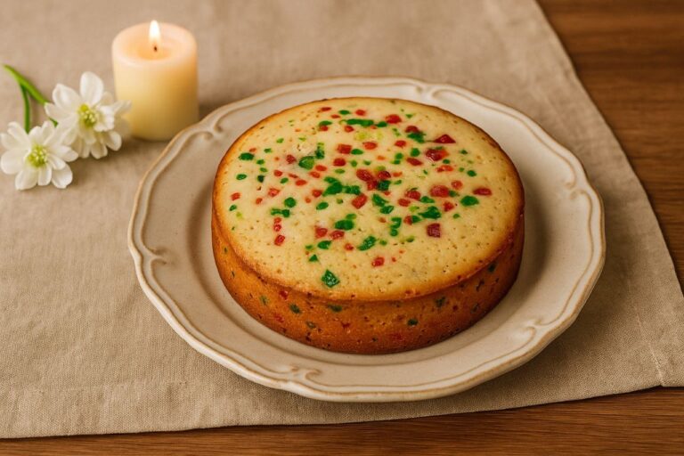 सूजी फ्रूट केक (Suji Fruit Cake)