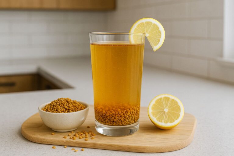 मेथी बीज डिटॉक्स ड्रिंक (Detox Drink)