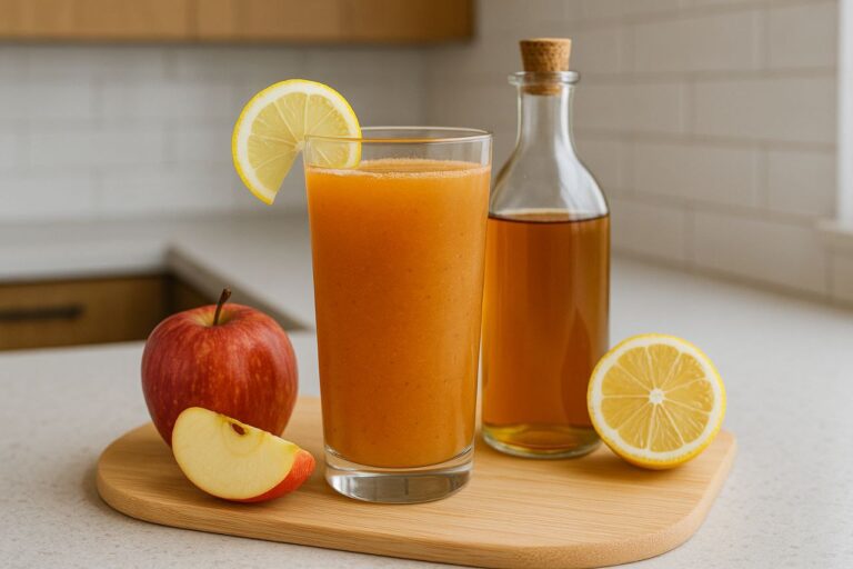 सेब साइडर विनेगर डिटॉक्स ड्रिंक (Detox Drink)