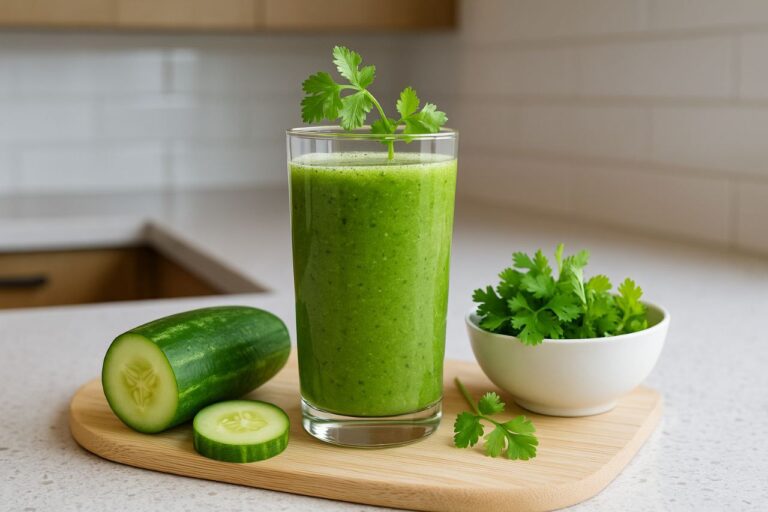 खीरे का डिटॉक्स ड्रिंक (Detox Drink)