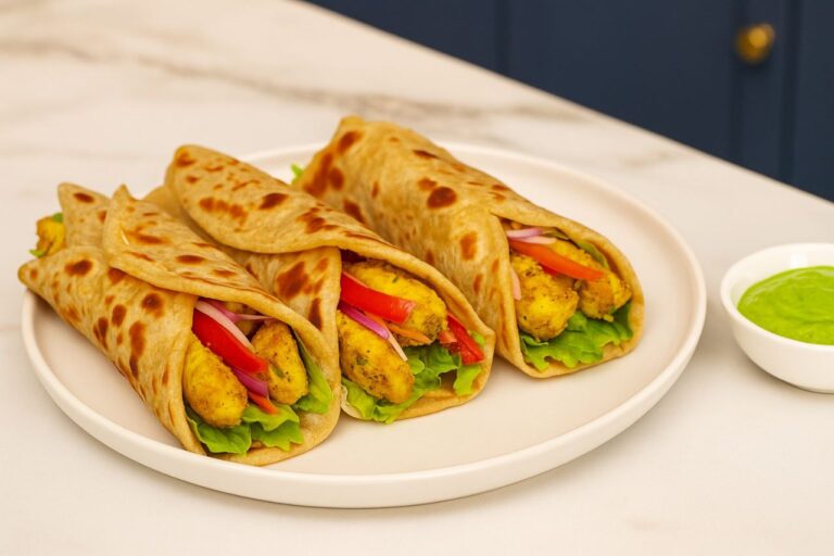 Paneer Tikka Roll