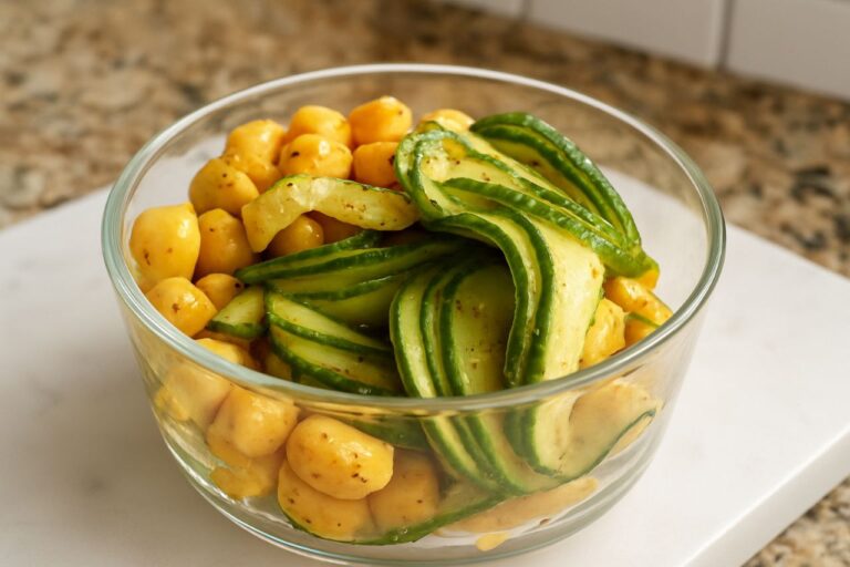 Chhola-Cucumber High Protein Salad