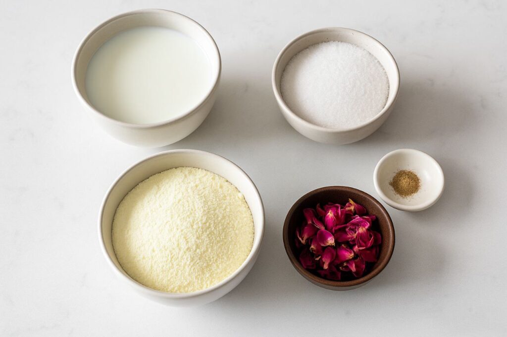 Ingredients of Mathura Peda