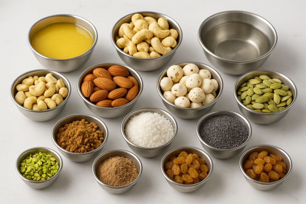 Ingredients of Panchmeva Paag