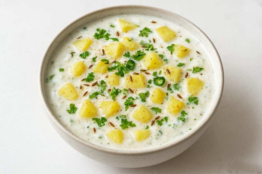 Roasted Jeera Aloo Raita
