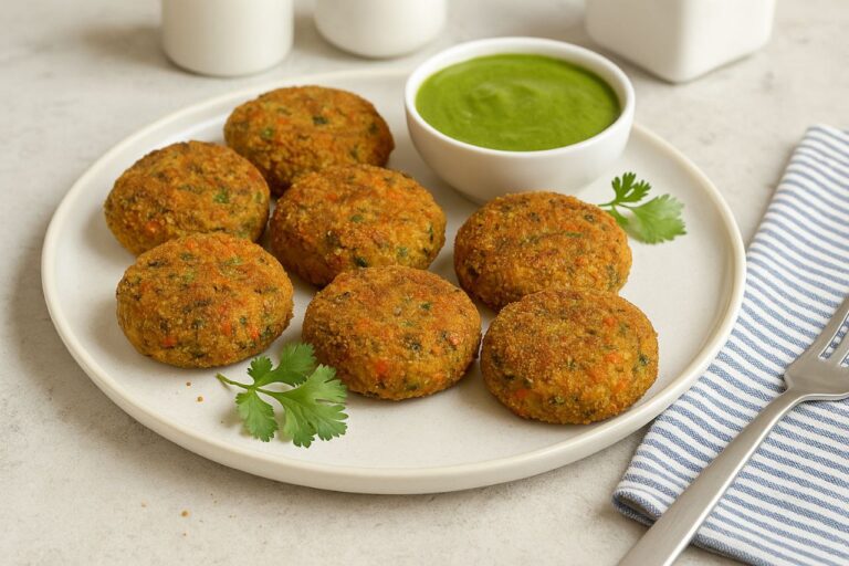 Vegetable Oats Cutlet