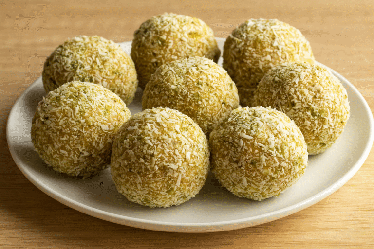 Coconut Dates Laddu