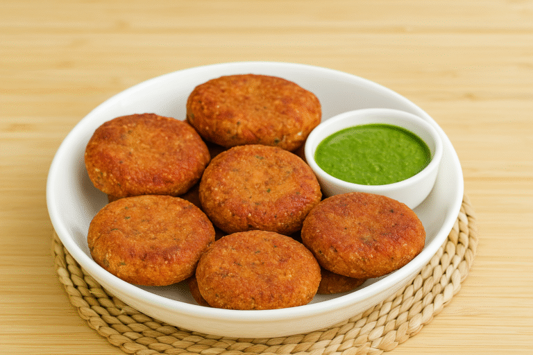 High Protein Dal Tikki