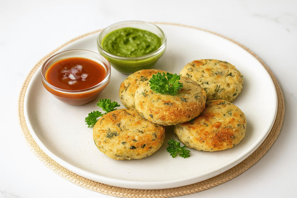 Makhana Aloo Tikki