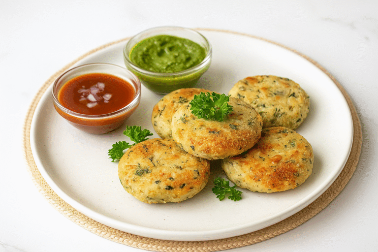 Makhana Aloo Tikki