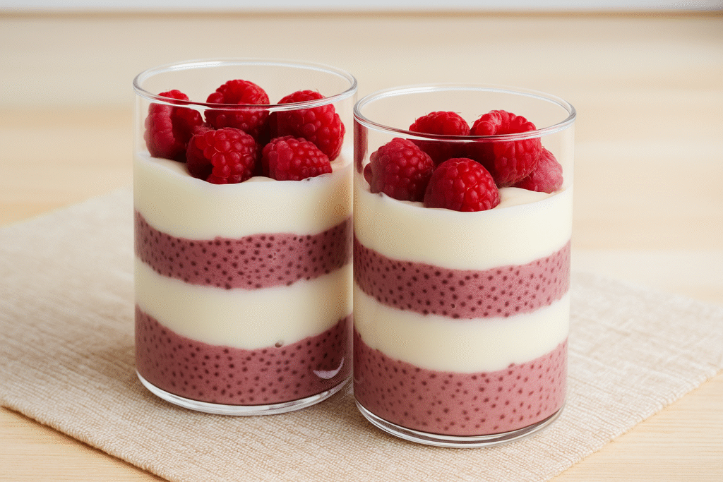 Raspberry Chia Pudding