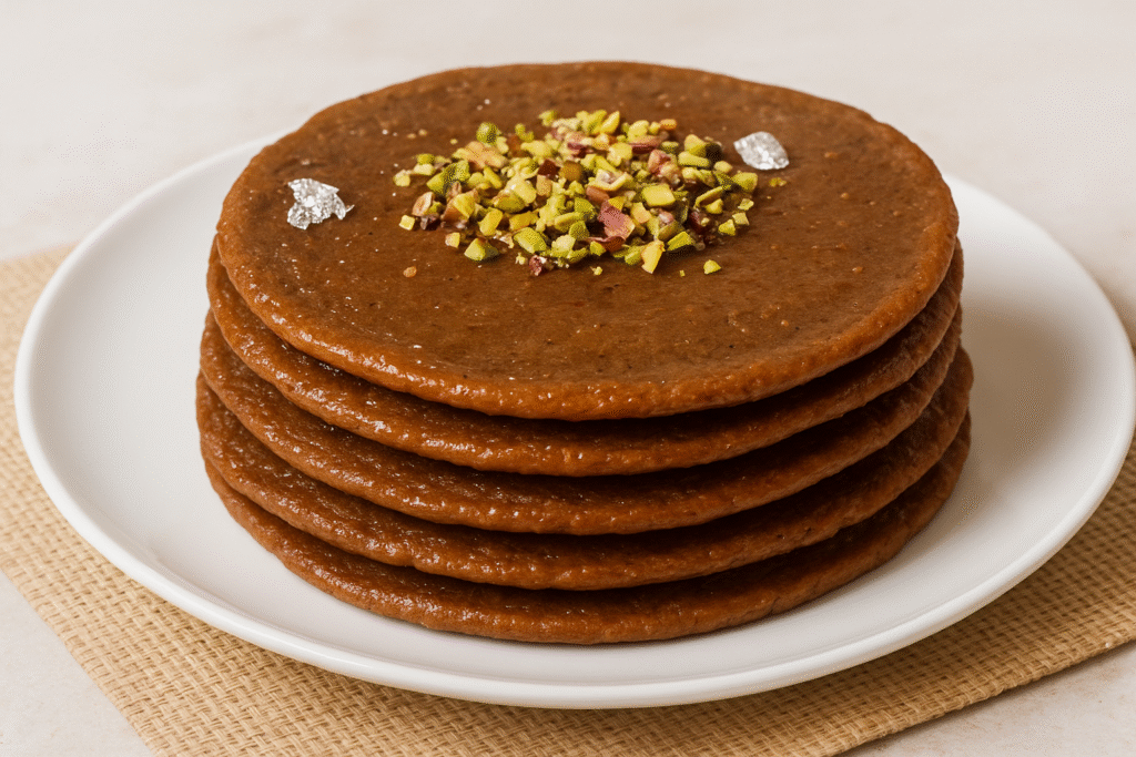 Singhara aata Malpua