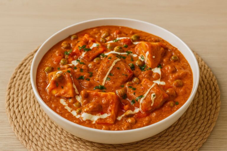 shahi matar paneer