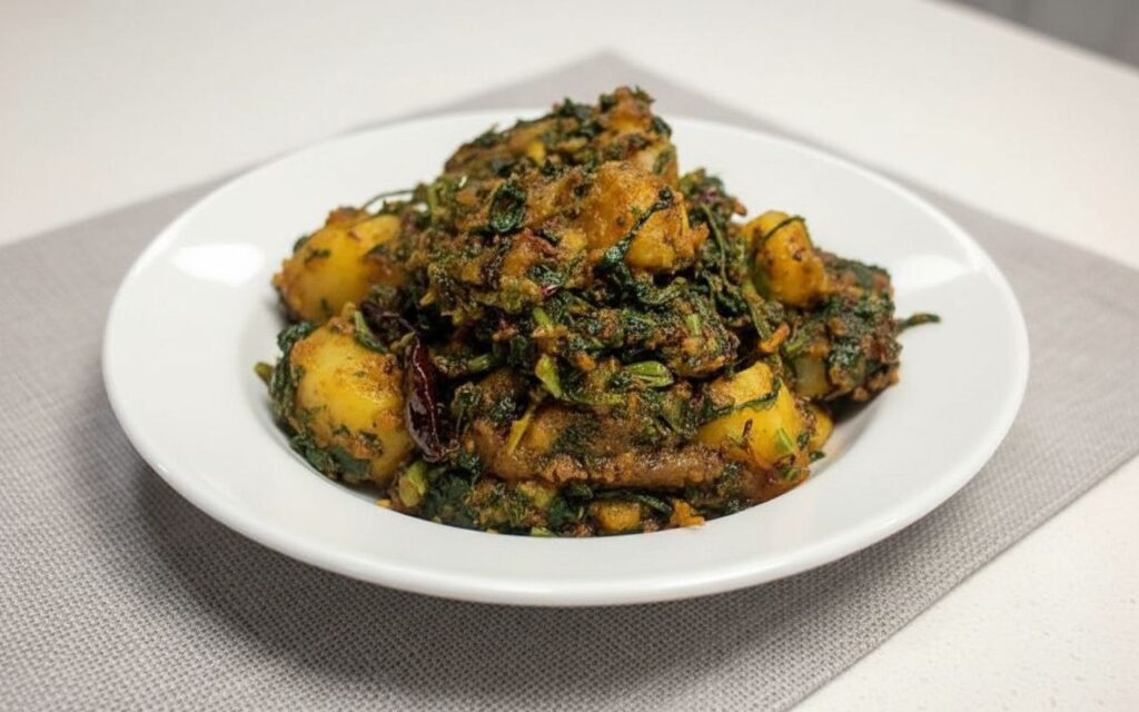 Bathua Aloo ka Saag