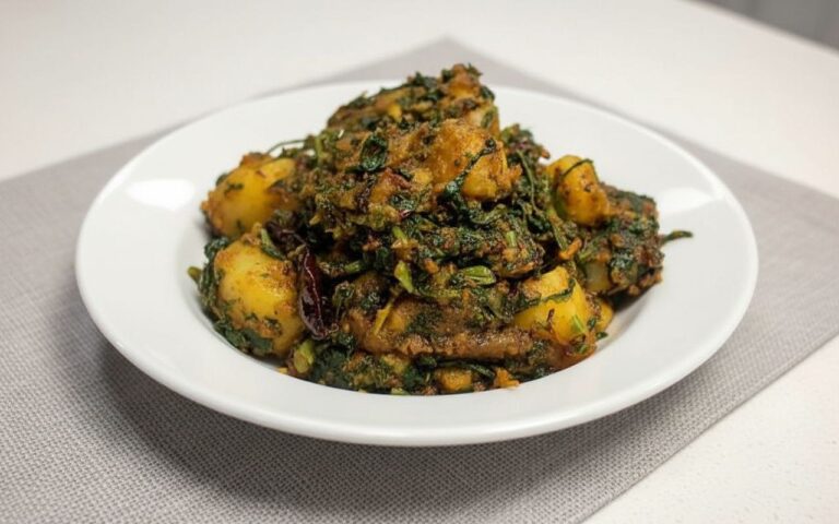 Bathua Aloo ka Saag